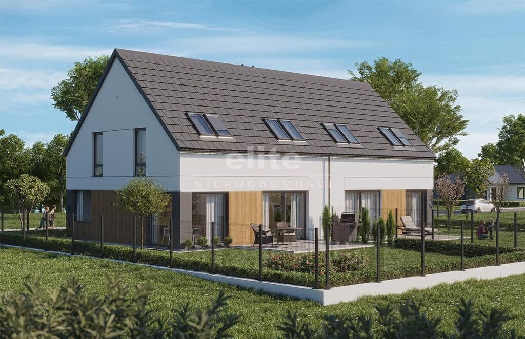 Bliźniak na sprzedaż, Dobra, Zachodniopomorskie, 113m2, 4 pokoje, stan deweloperski, 990 000 zł - zdjęcie 1
