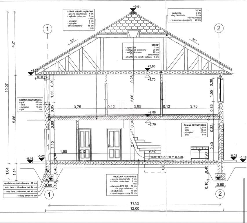 Bliźniak na sprzedaż, Wołczkowo, Zachodniopomorskie, 114m2, 5 pokoi, stan deweloperski, 950 000 zł - zdjęcie 19