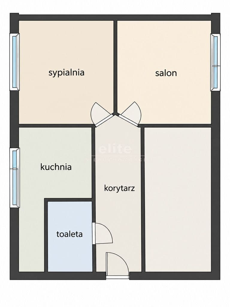 Mieszkanie na sprzedaż, Turzyn, Szczecin, 61m2, 2 pokoje, 439 000 zł - zdjęcie 26