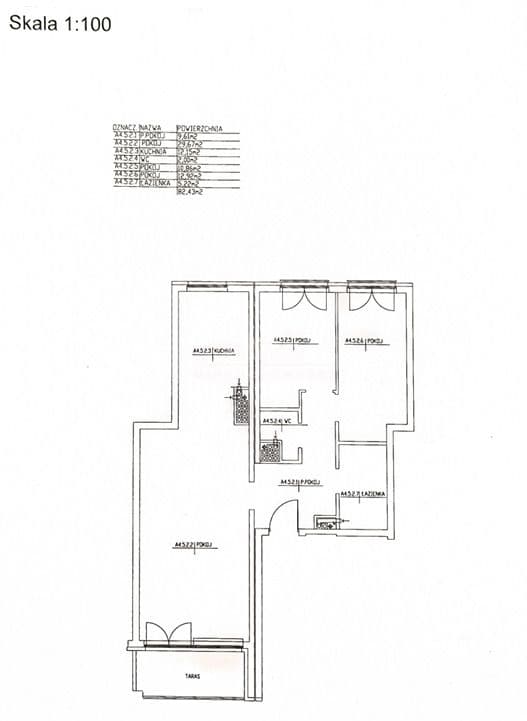 Mieszkanie na sprzedaż, Niebuszewo, Szczecin, 82m2, 3 pokoje, 895 000 zł - zdjęcie 18