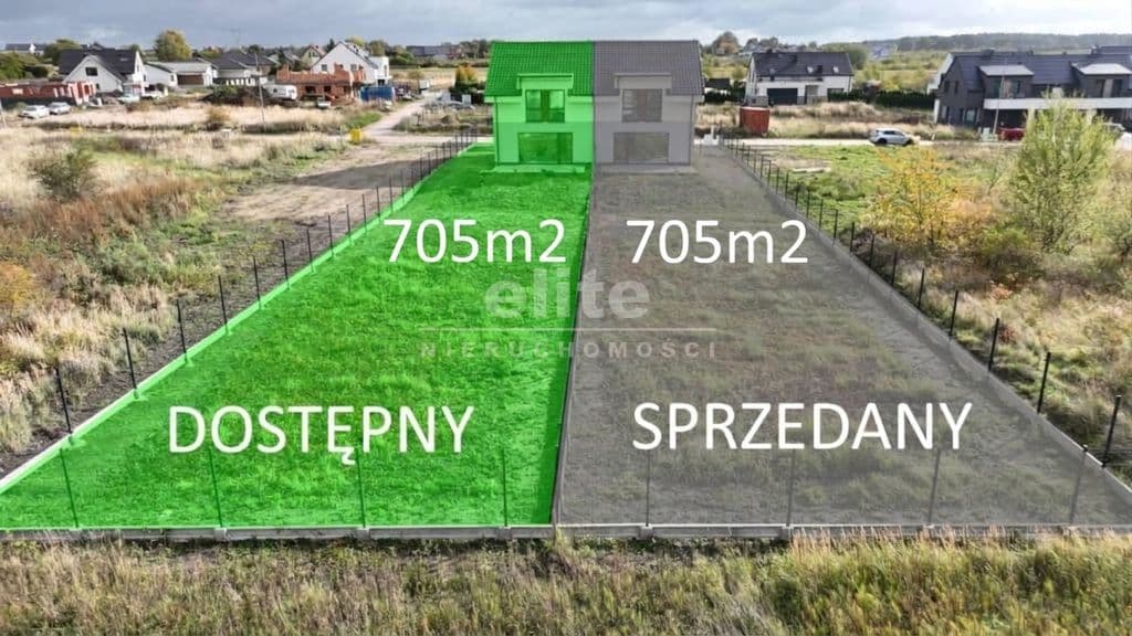 Bliźniak na sprzedaż, Wołczkowo, Zachodniopomorskie, 117m2, 4 pokoje, stan deweloperski, 1 070 000 zł - zdjęcie 2