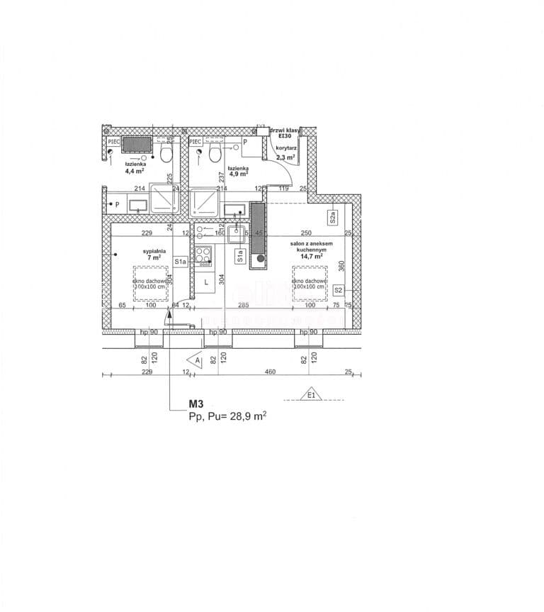 Mieszkanie na sprzedaż, Śródmieście, Szczecin, 29m2, 2 pokoje, 346 800 zł - zdjęcie 6