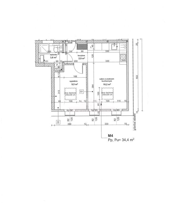 Mieszkanie na sprzedaż, Śródmieście, Szczecin, 34m2, 2 pokoje, 412 800 zł - zdjęcie 7