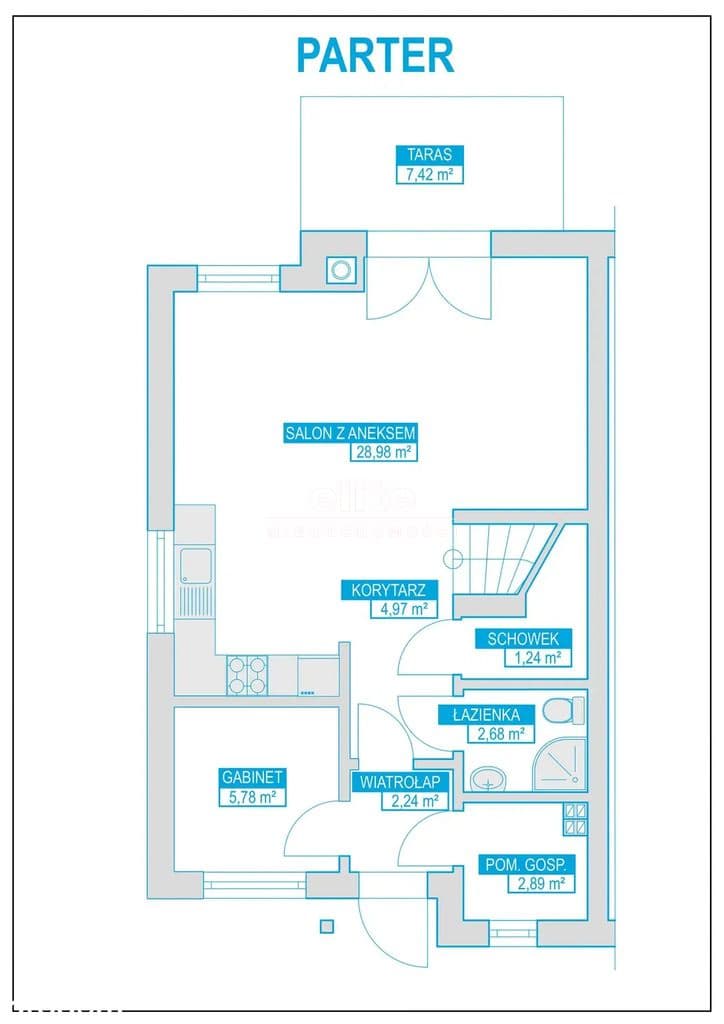 Bliźniak na sprzedaż, Załom, Szczecin, 121m2, 5 pokoi, 959 000 zł - zdjęcie 22