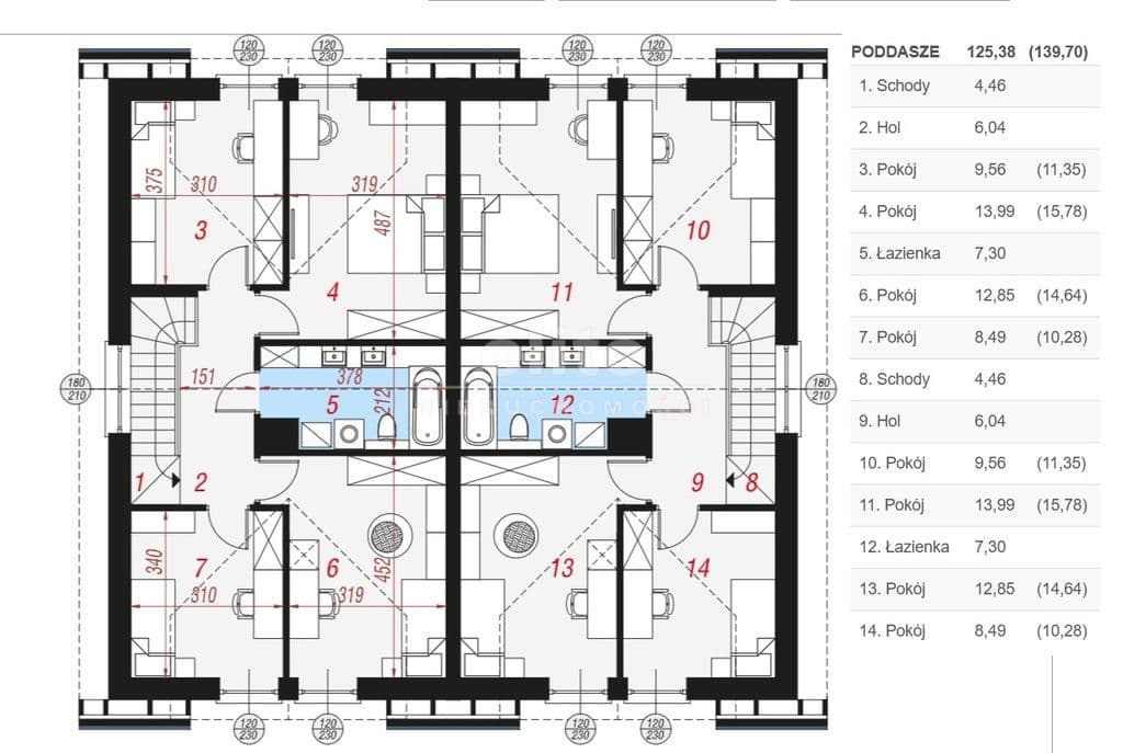 Bliźniak na sprzedaż, Siadło Dolne, Zachodniopomorskie, 135m2, 5 pokoi, 1 249 900 zł - zdjęcie 12