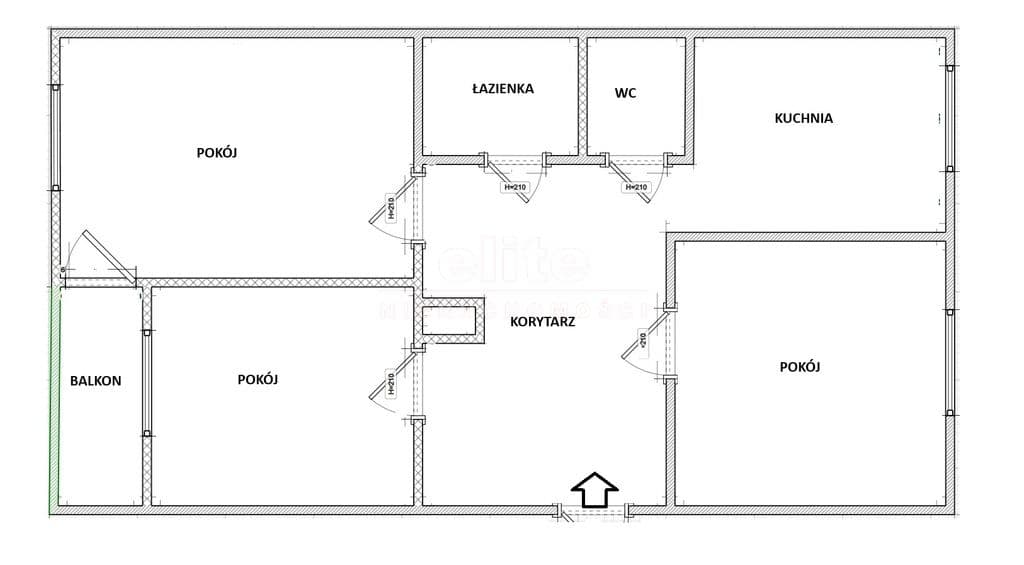 Mieszkanie na sprzedaż, Śródmieście-Centrum, Szczecin, 55m2, 3 pokoje, 589 000 zł - zdjęcie 2