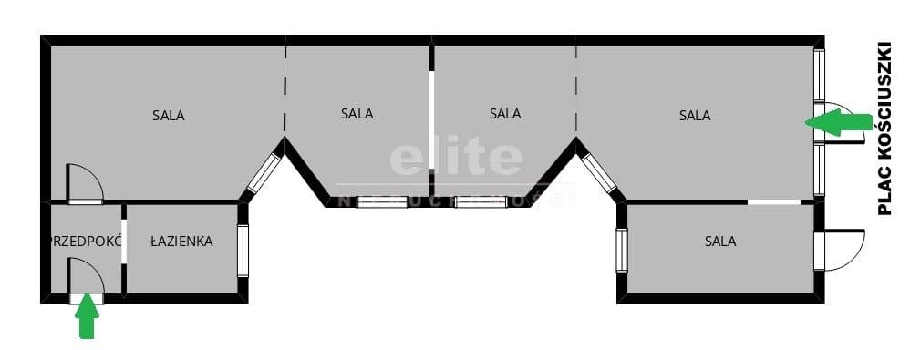 Lokal na sprzedaż, Centrum, Szczecin, 99m2, 994 000 zł - zdjęcie 2