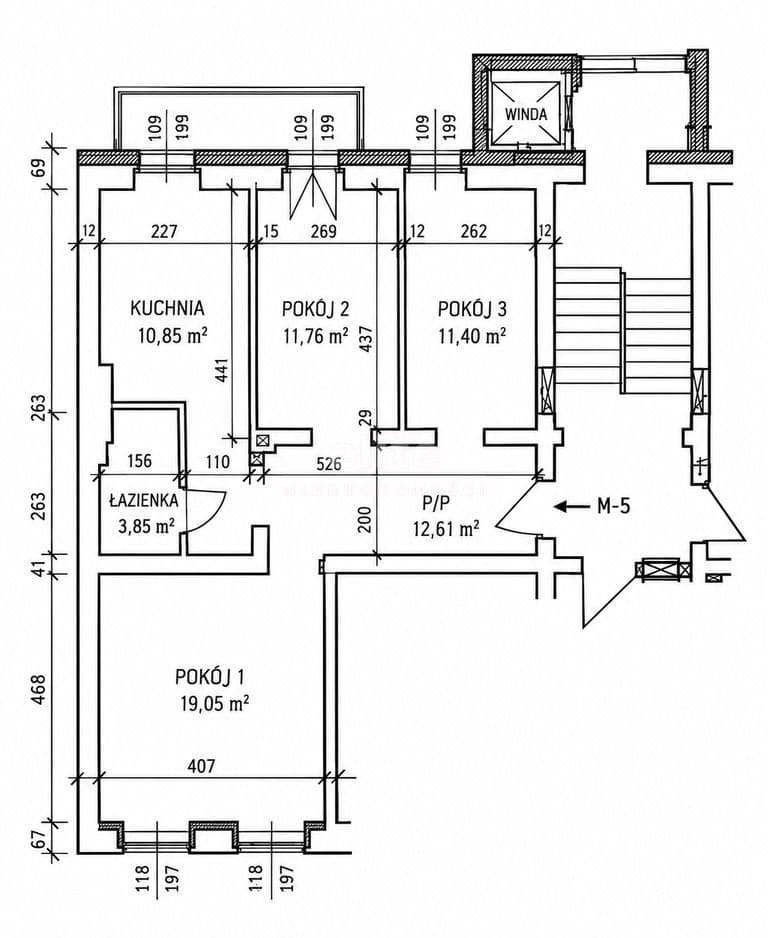 Mieszkanie na sprzedaż, Śródmieście-Centrum, Szczecin, 70m2, 3 pokoje, 985 000 zł - zdjęcie 11