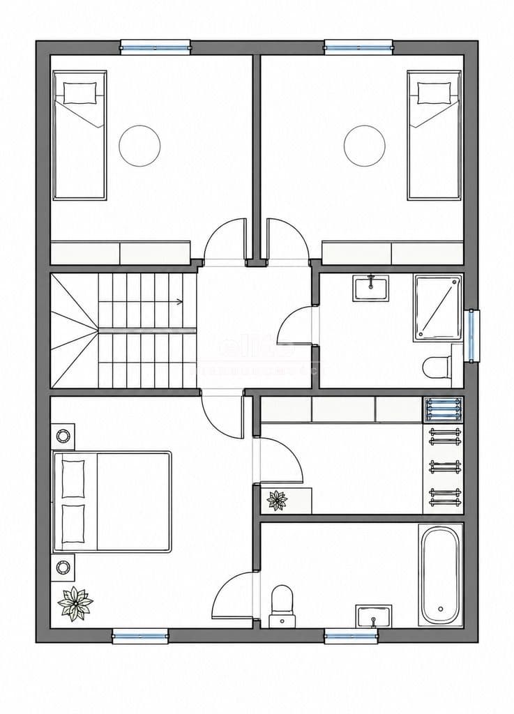 Bliźniak na sprzedaż, Warzymice, Zachodniopomorskie, 130m2, 4 pokoje, stan deweloperski, 1 499 000 zł - zdjęcie 14