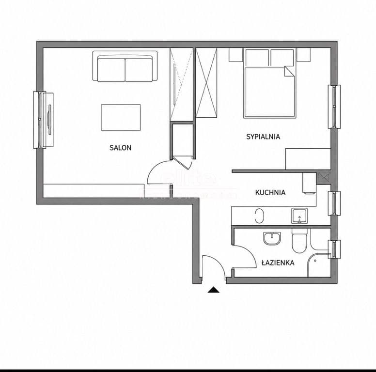 Mieszkanie na sprzedaż, Turzyn, Szczecin, 59m2, 2 pokoje, 499 000 zł - zdjęcie 12