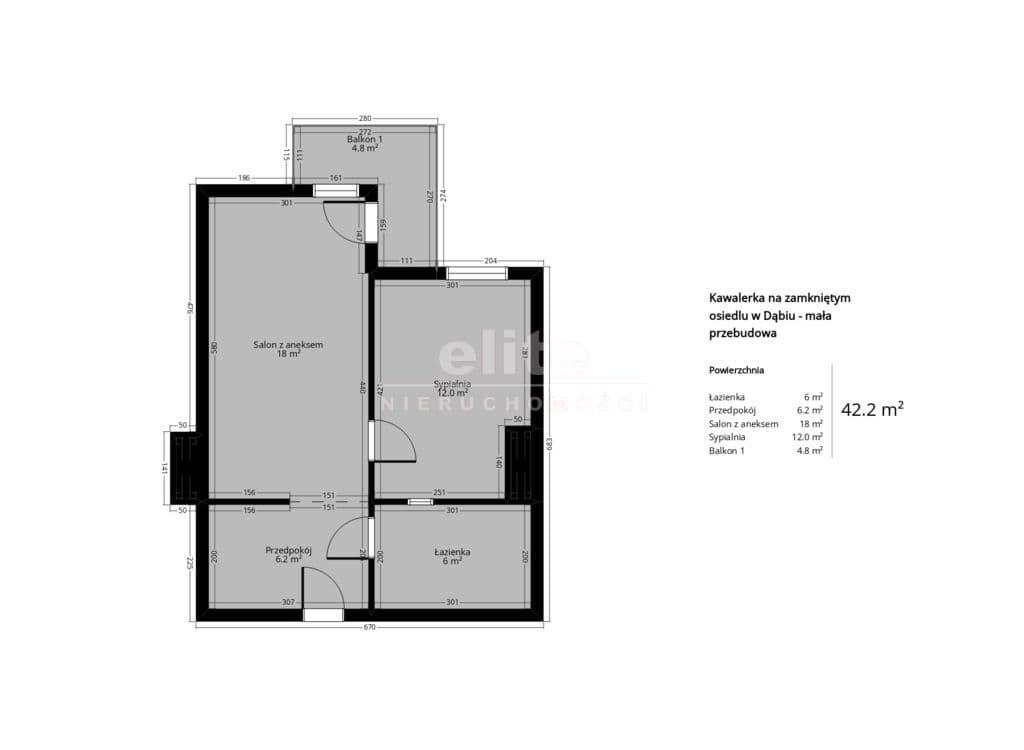 Mieszkanie na sprzedaż, Dąbie, Szczecin, 42m2, kawalerka, 439 000 zł - zdjęcie 17