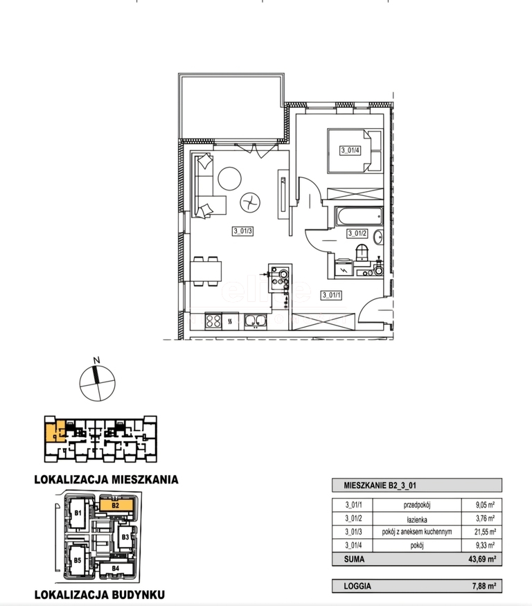 Mieszkania na sprzedaż ŻELECHOWA SZCZECIN