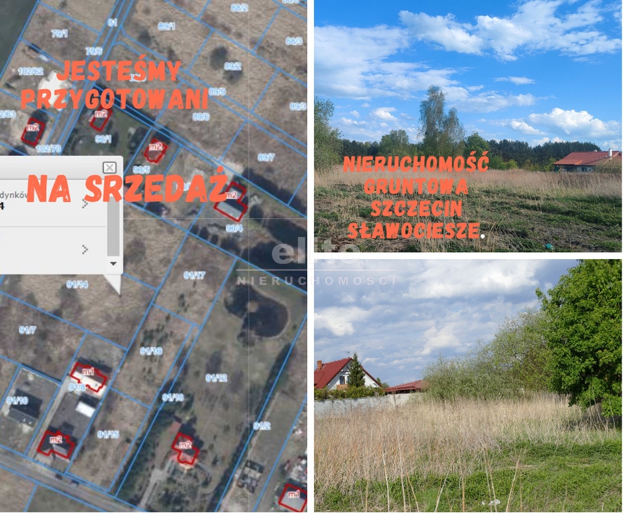 Działki na sprzedaż WIELGOWO SZCZECIN
