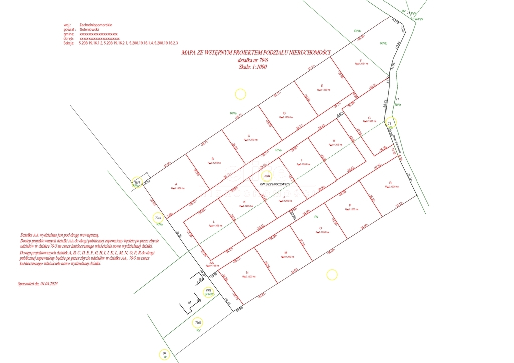 Działki na sprzedaż BRZOZOWO