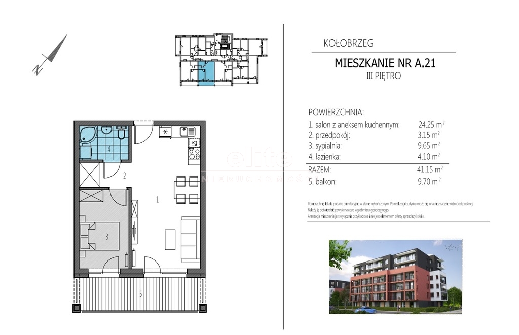 Mieszkania na sprzedaż KOŁOBRZEG